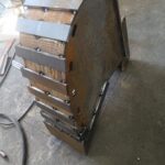 naprawa łyżki koparki dla jednego z klientów z miejscowości Toszek